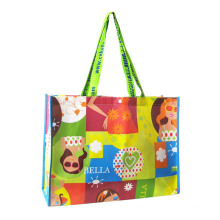 PP Woven Shoppig Tote Laminated Ladies Bag